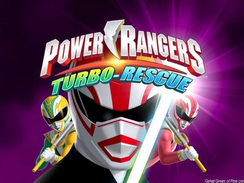 Power Rangers Turbo Rescue Cover Art